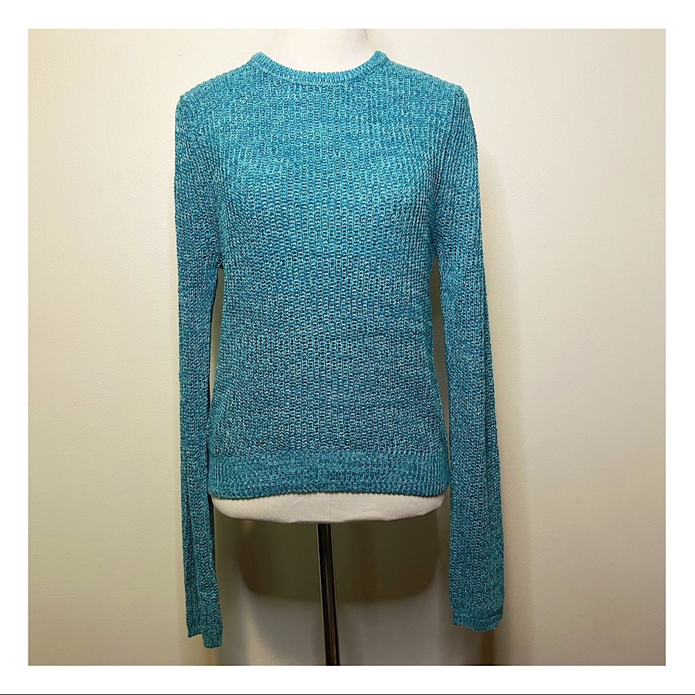 NWT BCBGeneration Aqua / Turquoise Sweater, Size Small